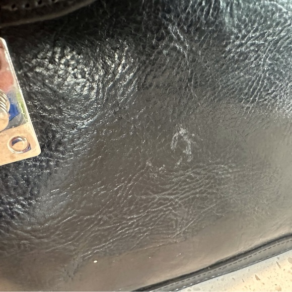 Wilson Black Leather Computer Briefcase - Picture 10 of 11